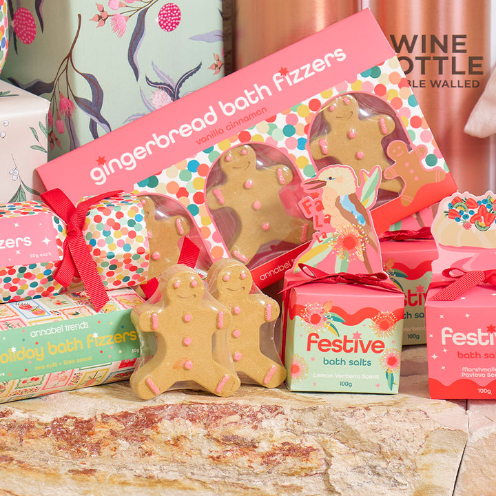 Annabel Trends - Ginger Bread Men Shower Steamer - Christmas