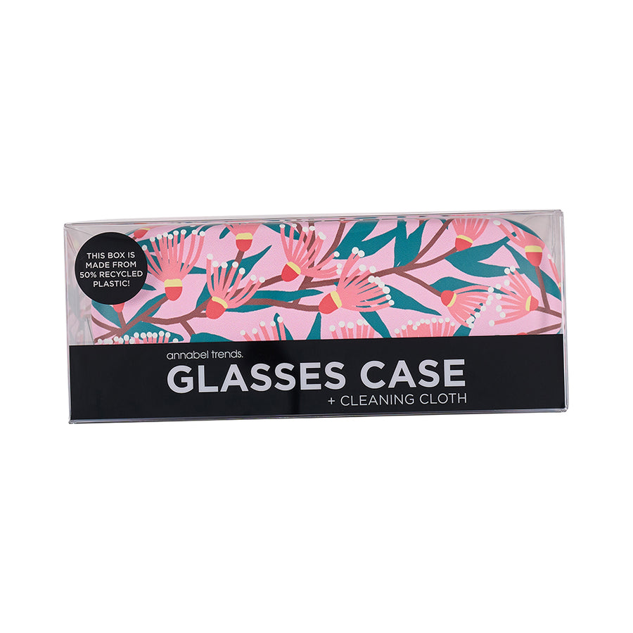 Annabel Trends Glasses Case Combo with Cleaning Cloth in Blossom Branches