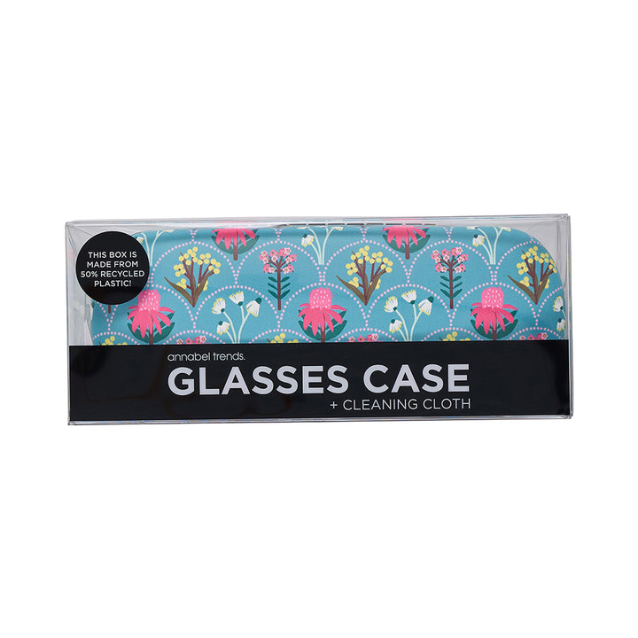 Annabel Trends Glasses Case Combo with Cleaning Cloth in Wildflower