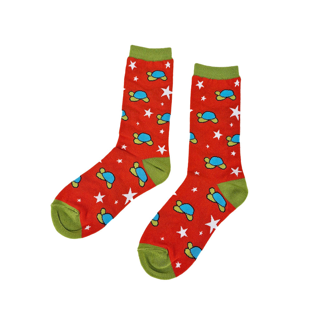 Super Max & Bryce - Socks - Green Turtle