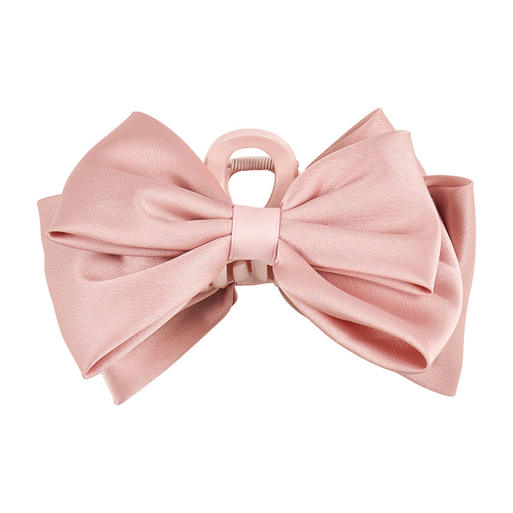 Annabel Trends Tamed Hair Claw and Bow in Pink