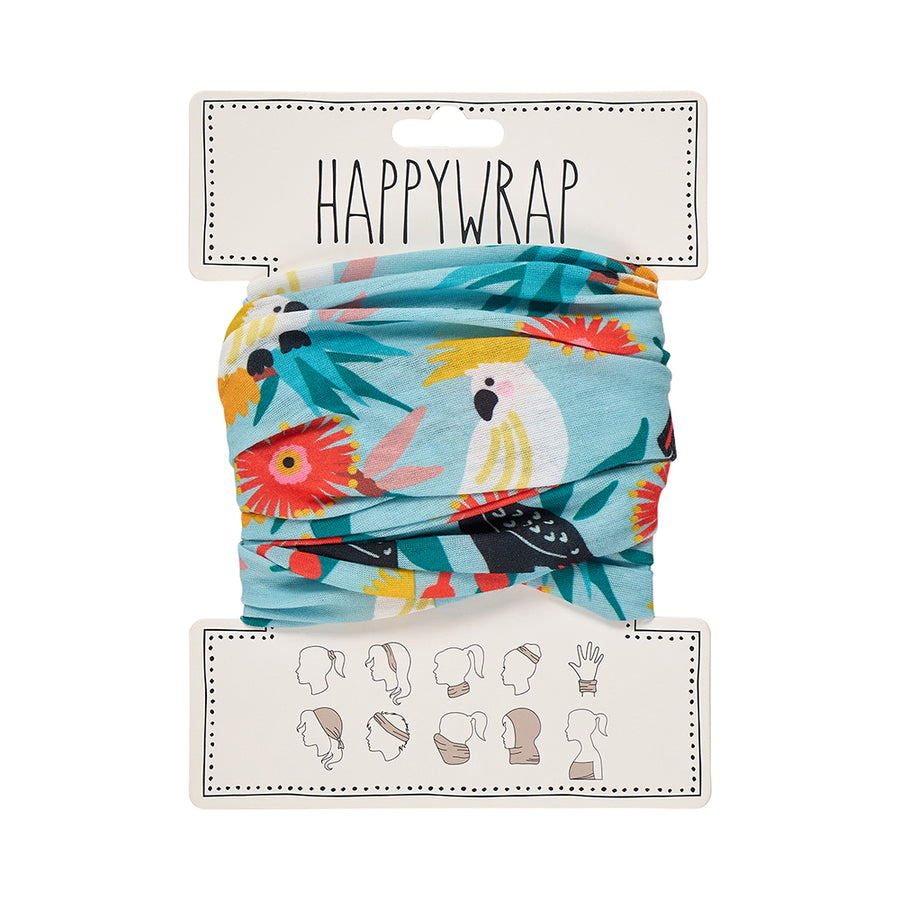 Annabel Trends Happywraps - wear 10 ways - Cockatoos