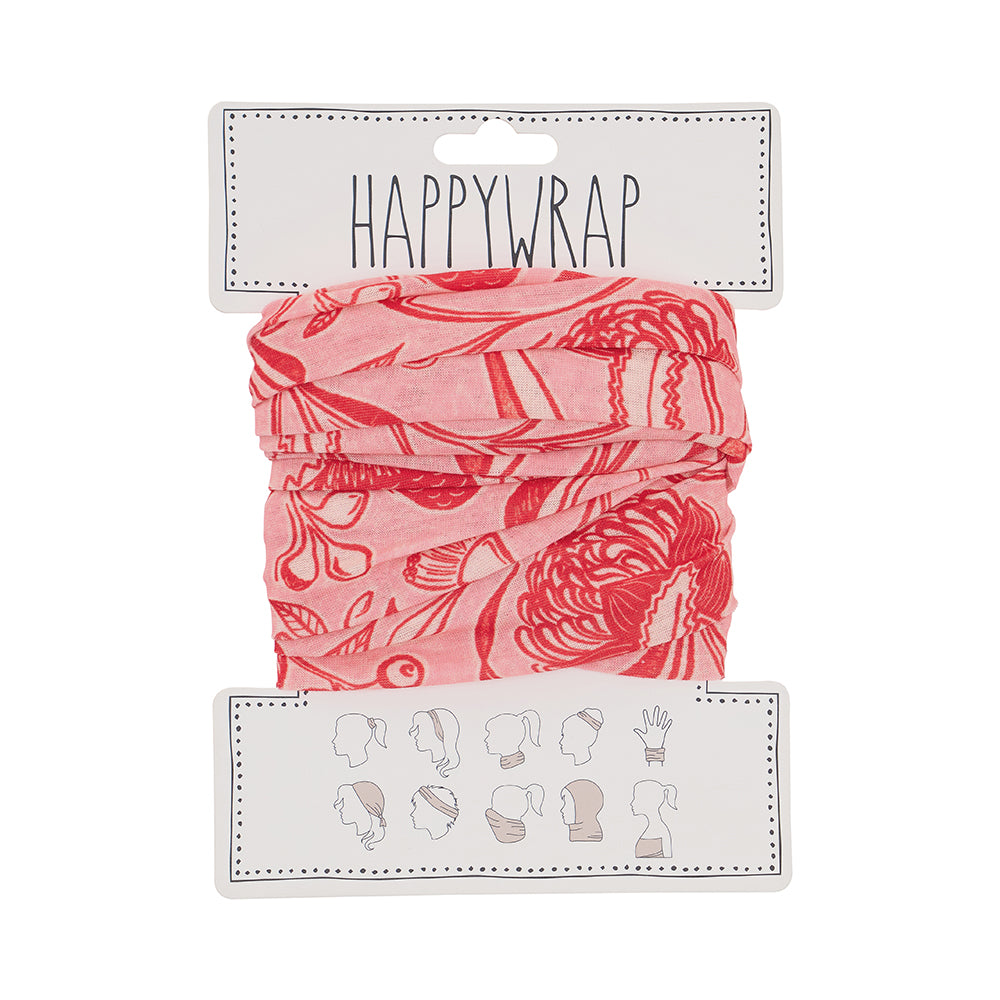 Annabel Trends Happywraps - wear 10 ways - Traiing Natives Red
