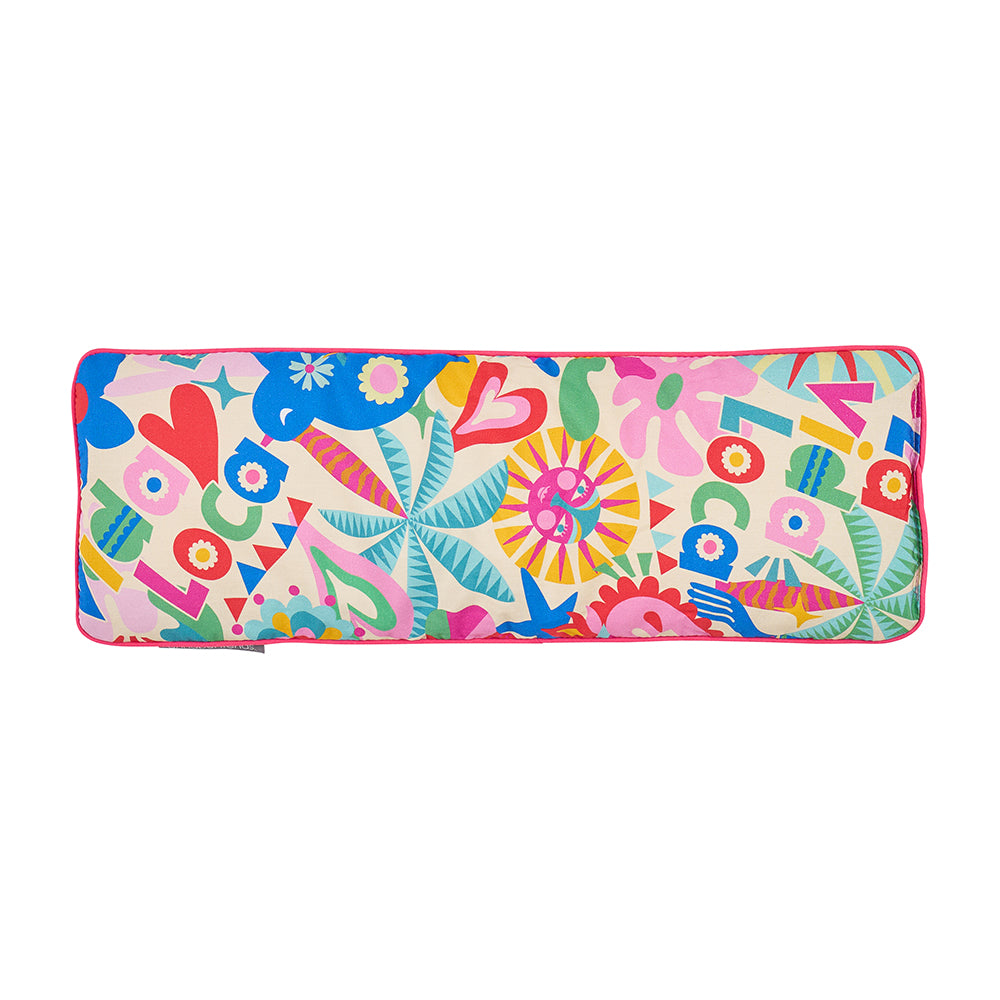 Annabel Trends Cotton Heat Pillow in Fiesta design by Rachel Lee