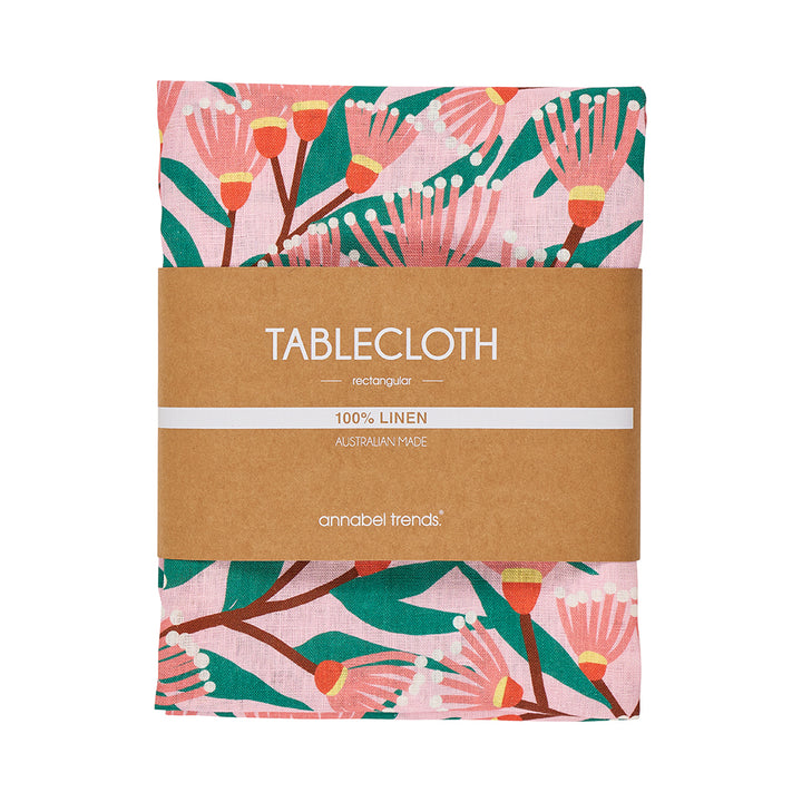 Annabel Trends Linen Tablecloth in Blossom Branches