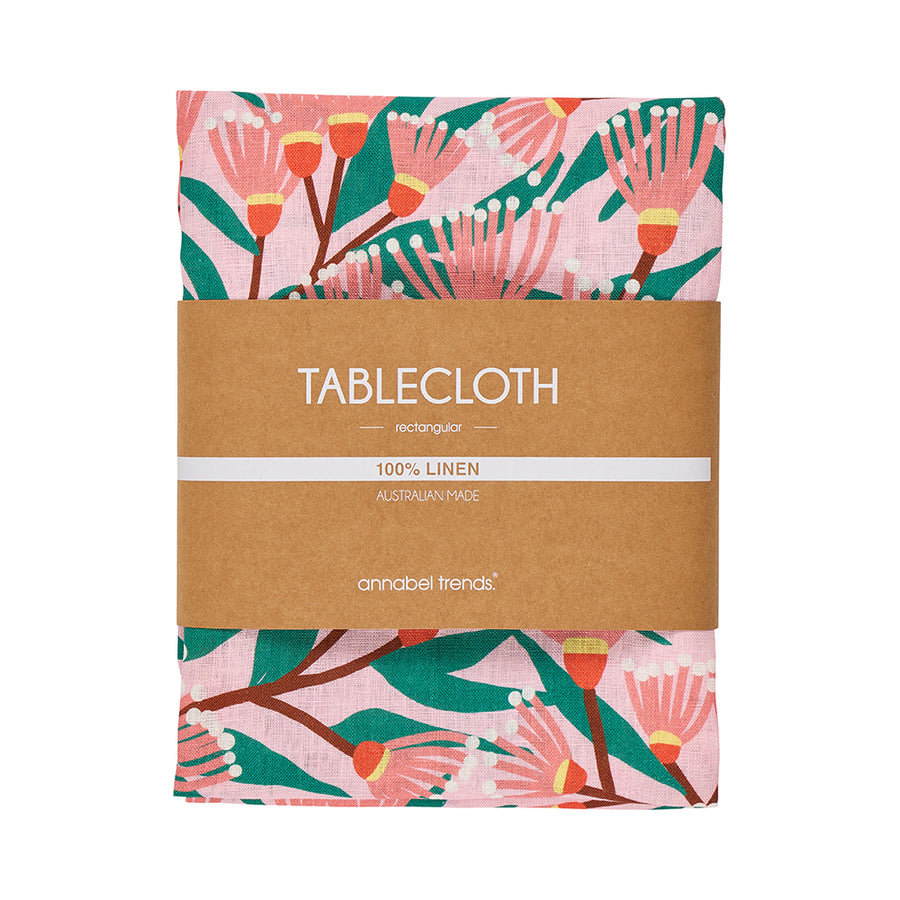Annabel Trends Linen Tablecloth in Blossom Branches