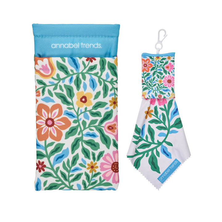 Double Glasses Case & Cloth - Matching Combo