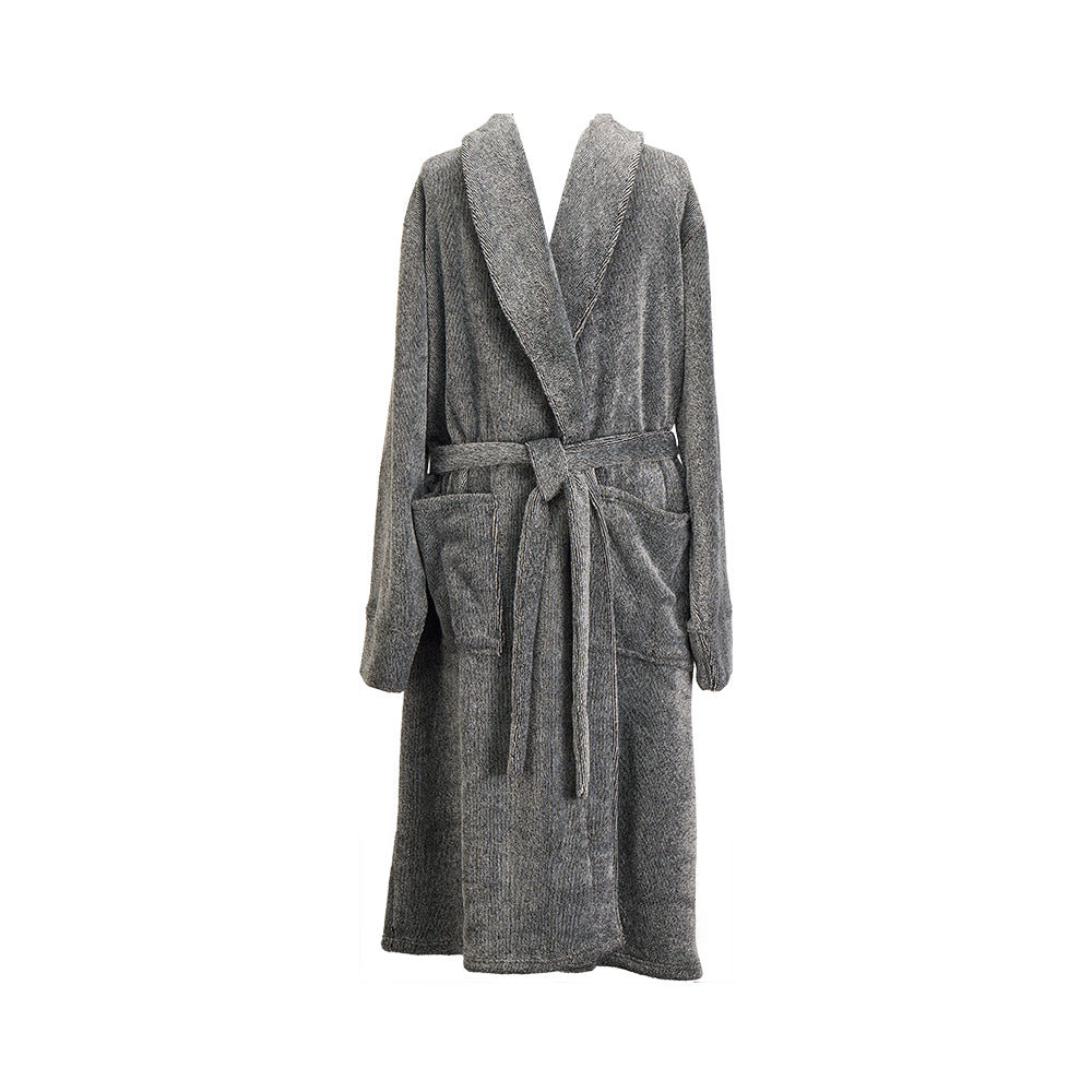 Bath Robe - Black Marle