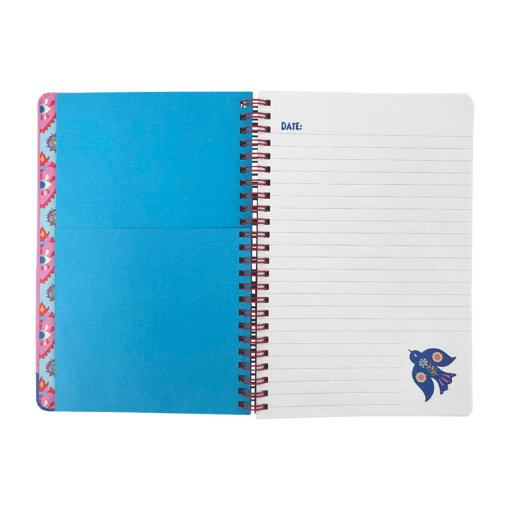 Annabel Trends Notebook with pen in fiesta design