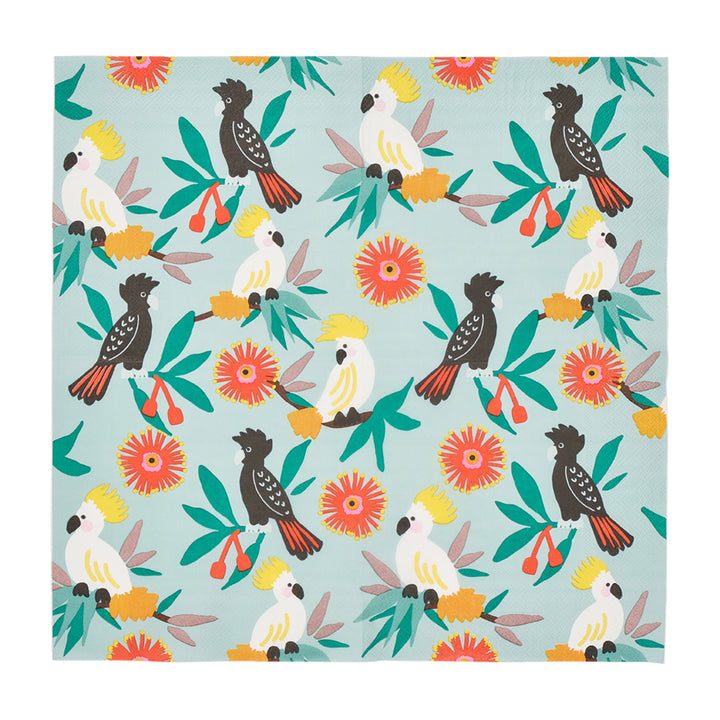 Annabel Trends Paper Napkins cockatoos