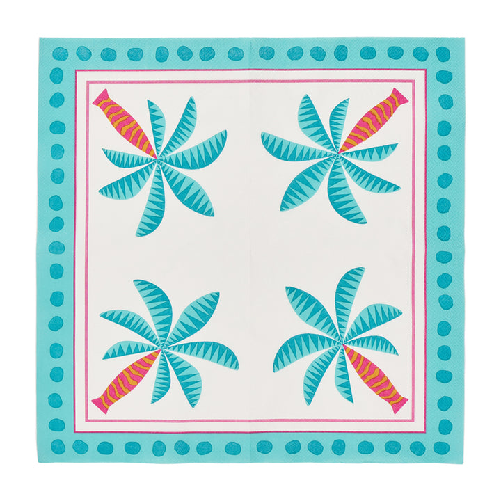 Annabel Trends Paper Napkins fiesta palm