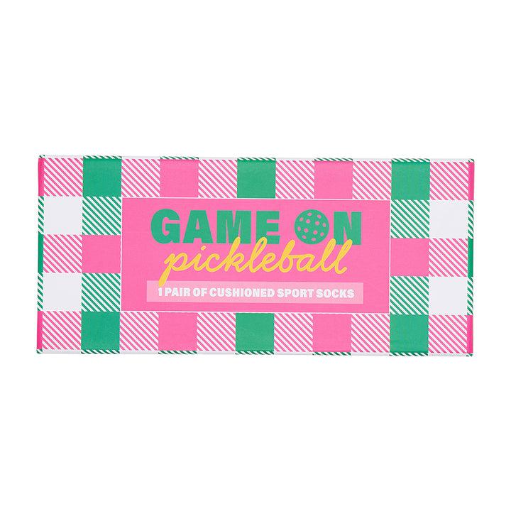 Annabel Trends Boxed socks- Pickleball - Game on