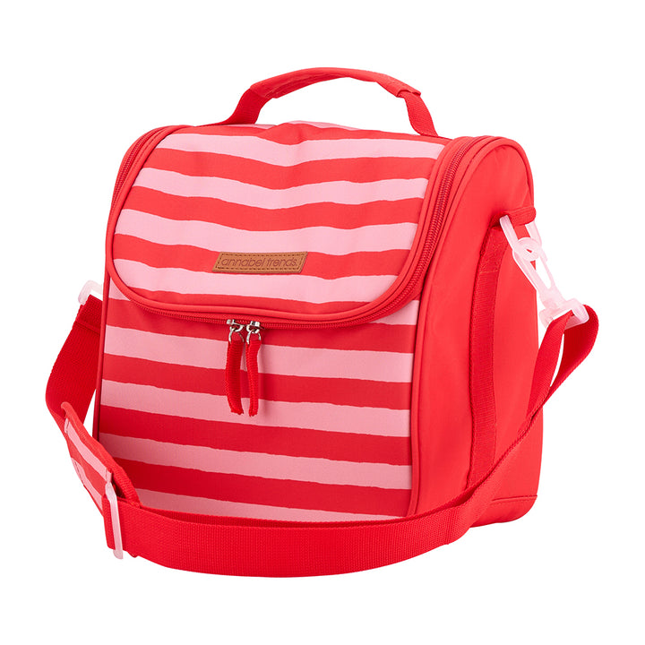 Annabel Trends Picnic Cooler Lunch bag in Red Stripe