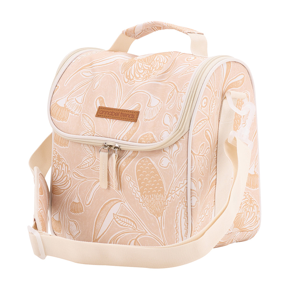 Annabel Trends Picnic Cooler Lunch bag in Trailing Natives Tan