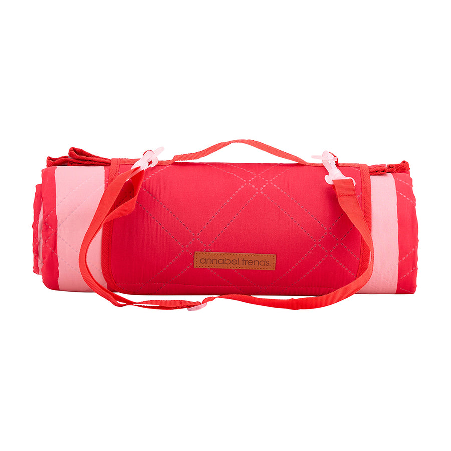 Annabel Trends Picnic Mat in Red Stripe