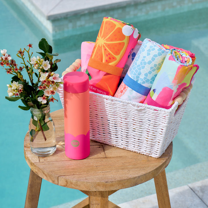 Annabel Trends - Beach towel - Sand free - mini bottle