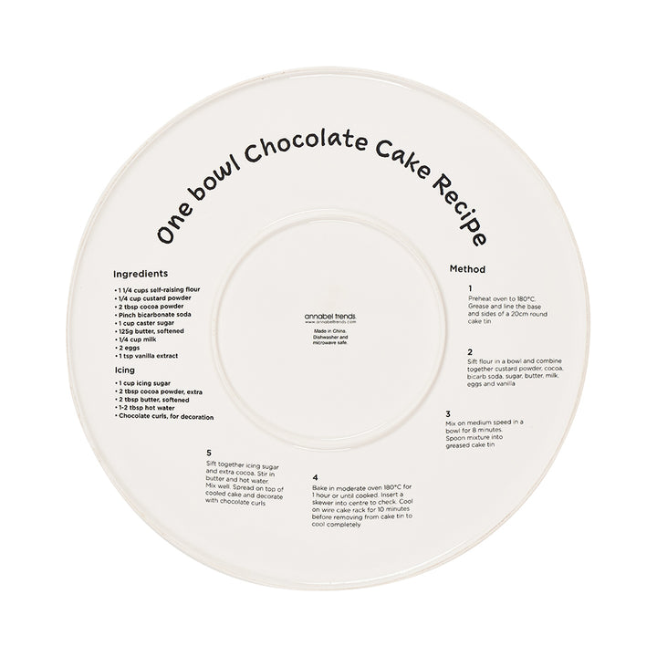 Annabel Trends Happy Cake Day Serving Plate