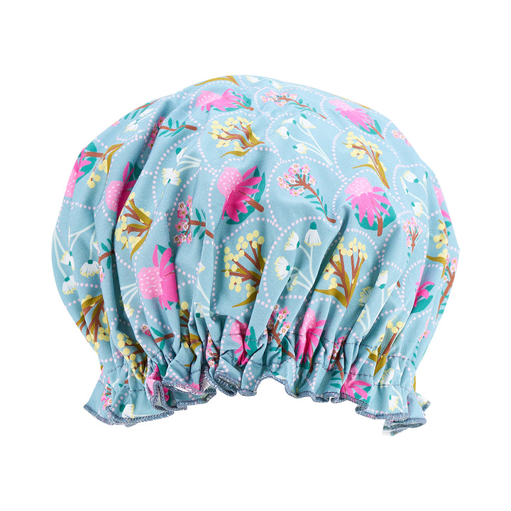 Annabel Trends Cotton Shower Cap in Wildflower