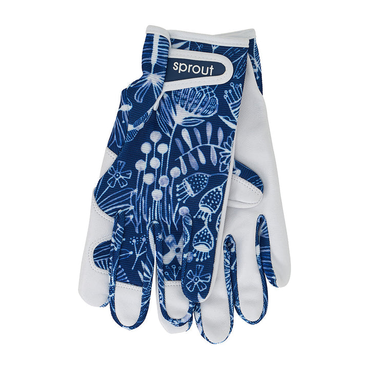 annabel trends sprout garden gloves navy natives