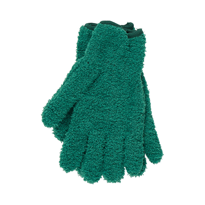 Annabel Trends Sprout Microfibre leaf cleaning gloves - green