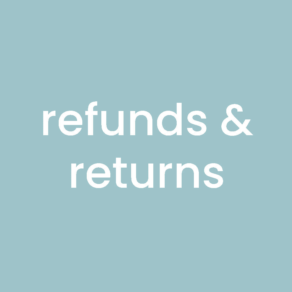 banner for refunds
