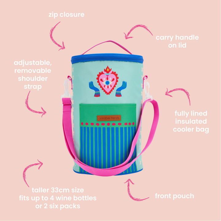 Annabel Trends Picnic Cooler Barrel bag - info tile