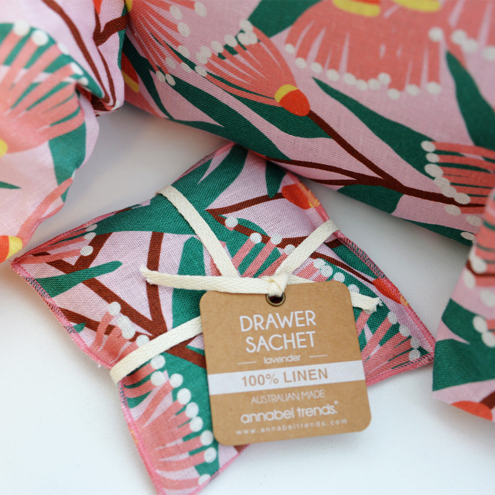 Annabel Trends Blossom Branches Linen Drawer Sachet