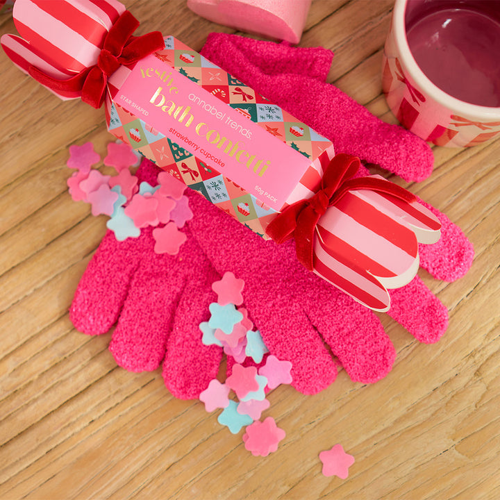 Annabel Trends Christmas Bath gifting - bon bons, bath confetti