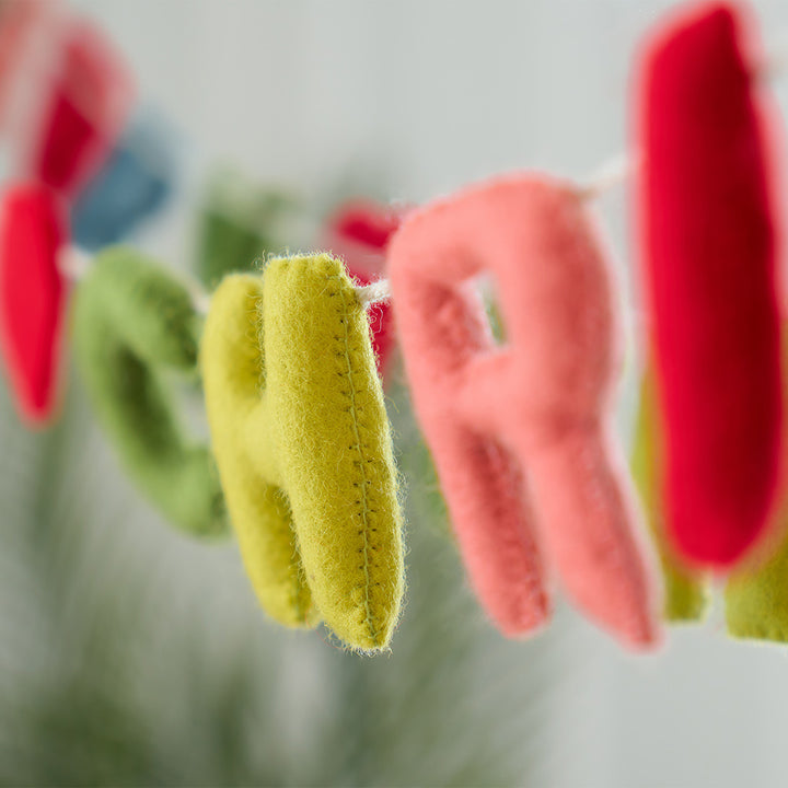 Annabel Trends Christmas Felt Bunting