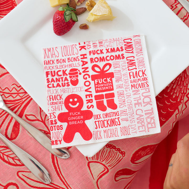 Annabel Trends paper napkins - f word