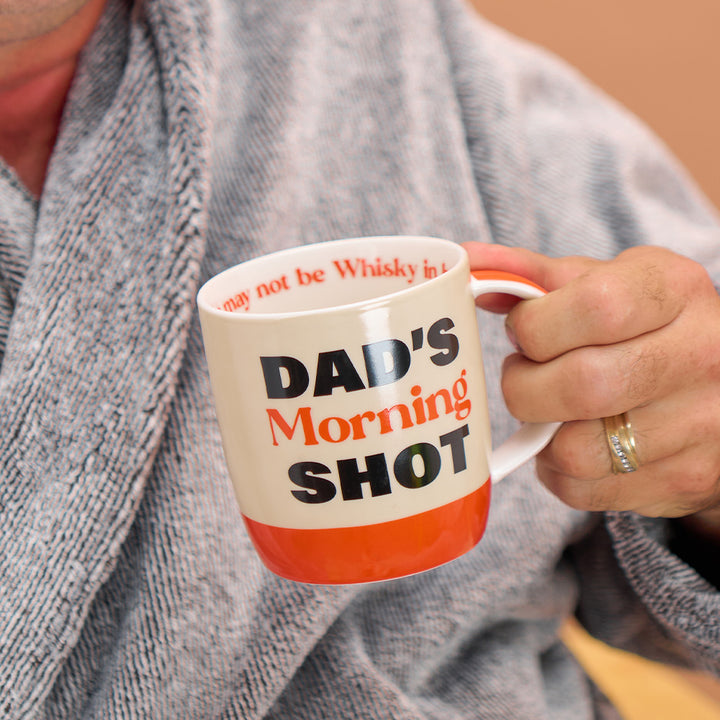 Annabel Trends AT Mens Boxed Coffee Mug - Dads Morning Shot