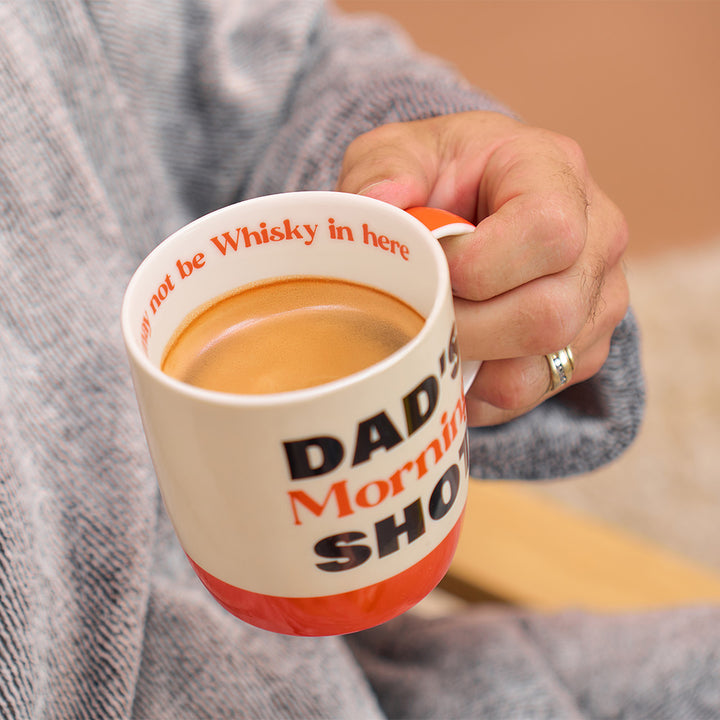 Annabel Trends AT Mens Boxed Coffee Mug - Dads Morning Shot