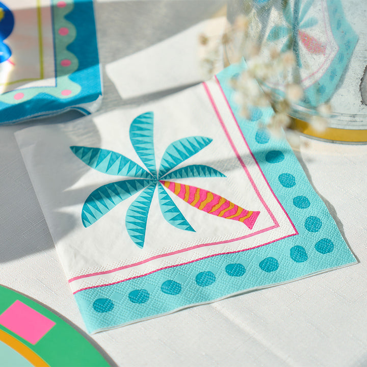 Annabel Trends paper napkins fiesta palm