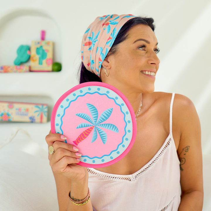 Annabel Trends Fiesta twist fans - fiesta palm