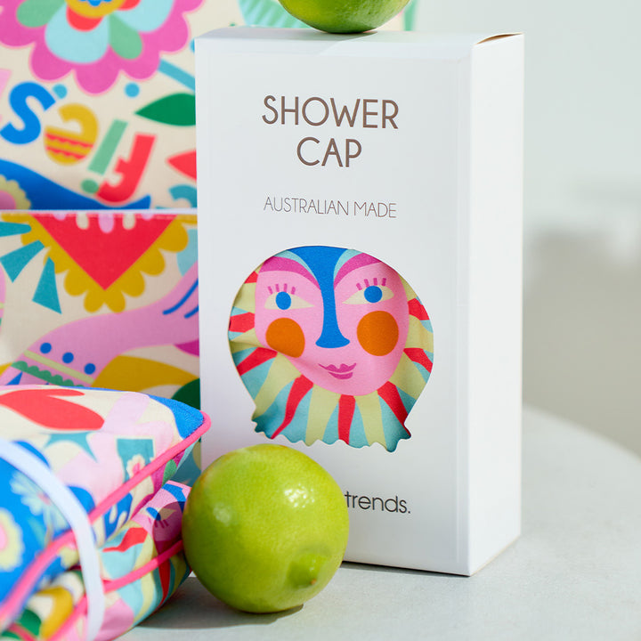 Annabel Trends Cotton Fiesta Shower Cap