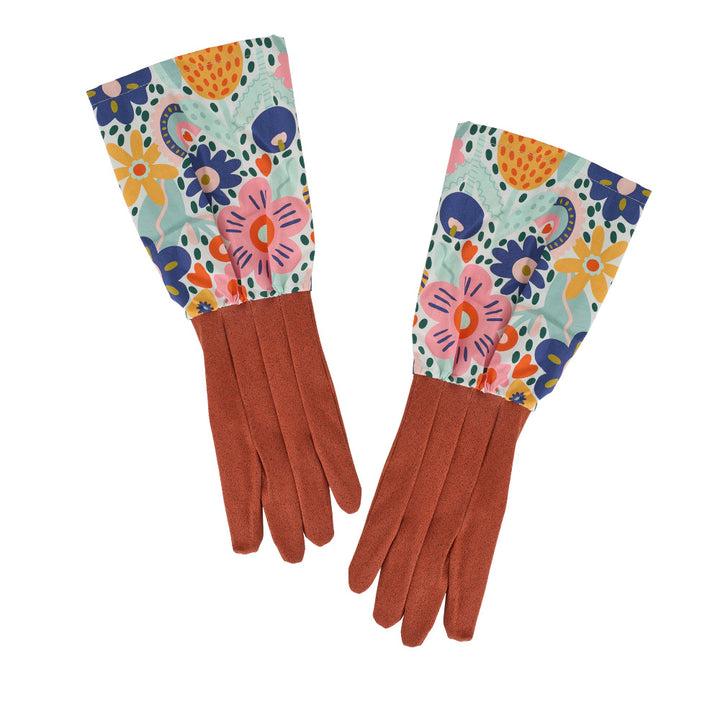 Long Sleeve Garden Gloves - Cotton - Garden Love