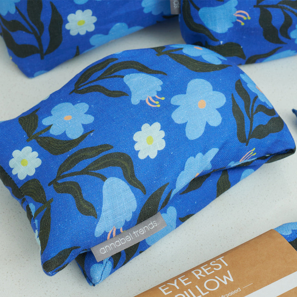 Heat Pillow - Linen - Nocturnal Blooms