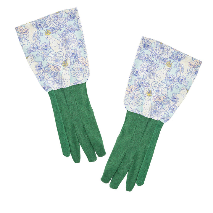 Long Sleeve Garden Gloves - Cotton - Hello Cockie