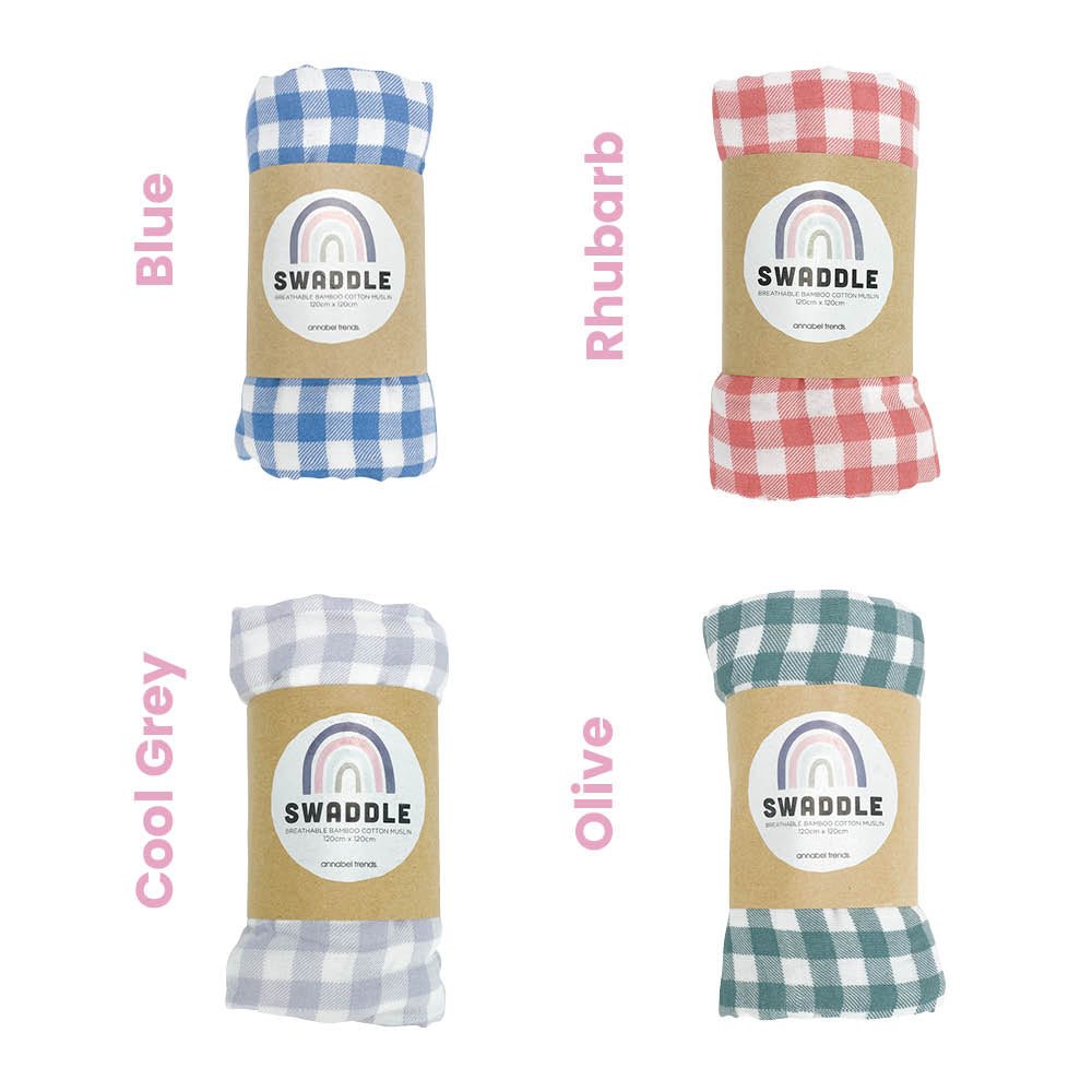 Mix-n-Match - Baby Bundle - Gingham Muslin