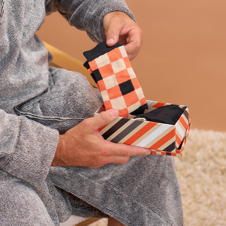 Annabel Trends AT Mens Boxed Socks - Mr Hot Shot