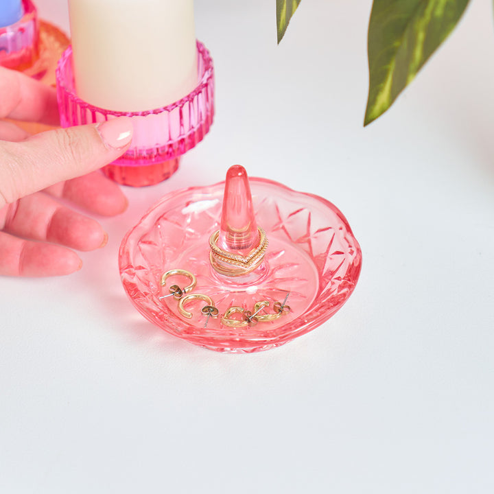 Annabel Trends pink ring holder