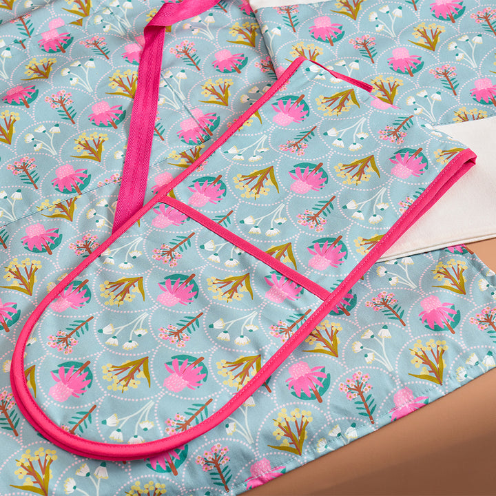 Annabel Trends Wildflower cotton double oven mitt