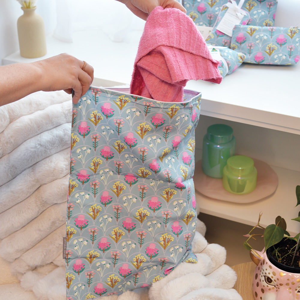 Annabel Trends Wildflower Cotton Laundry Bag