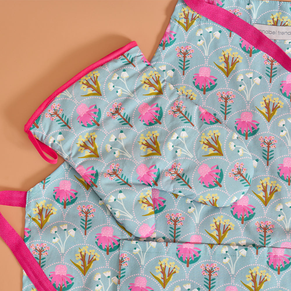 Annabel Trends Wildflower cotton oven mitt