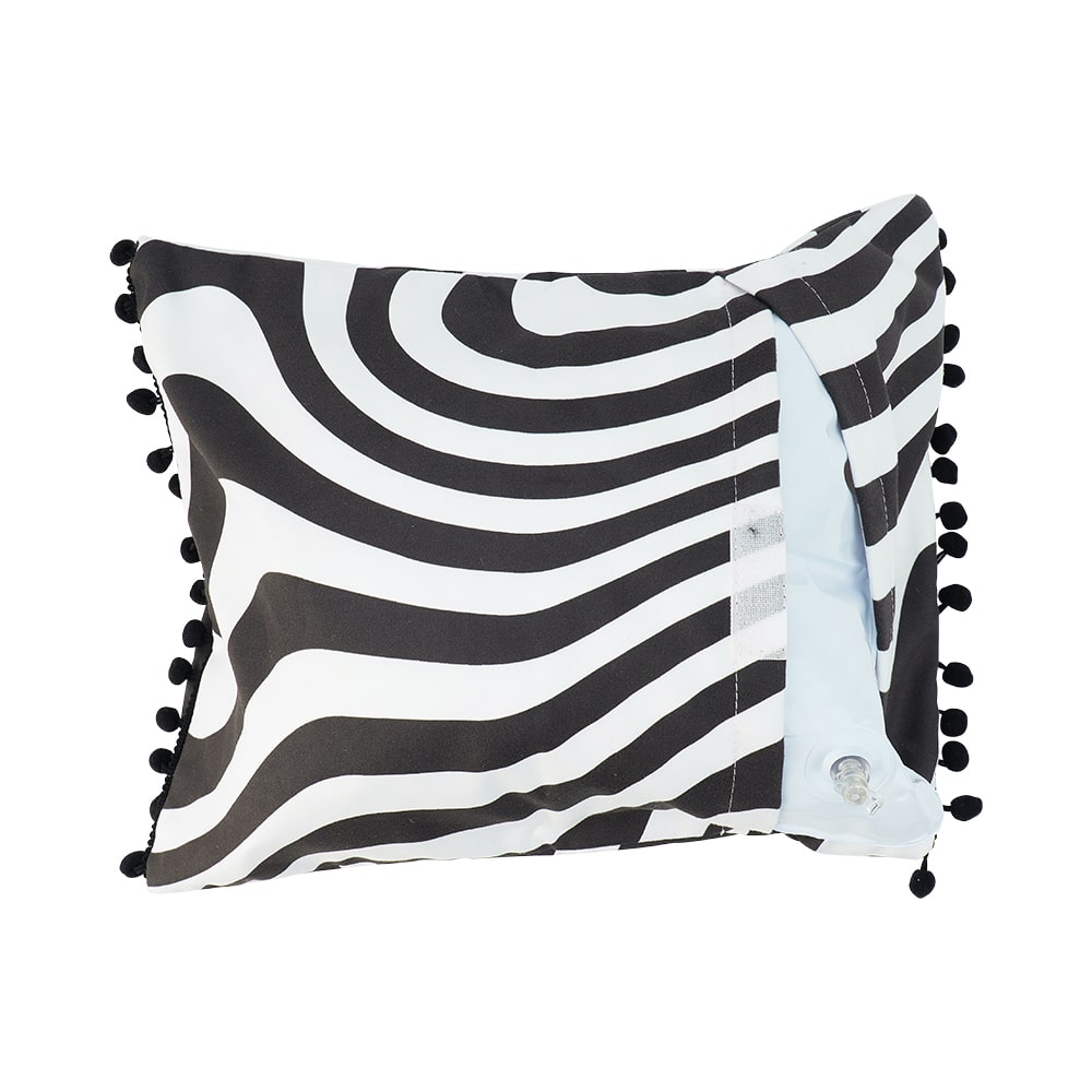 Inflatable Beach Pillow - Hypnotic Swirl