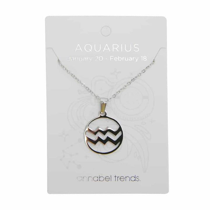 Zodiac Pendant - Aquarius