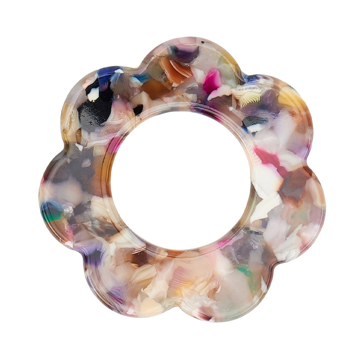 Napkin Rings - Scallop Edge -  Set of 4