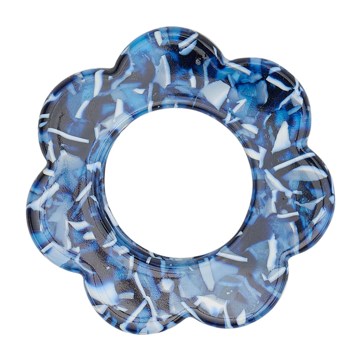 Napkin Rings - Scallop Edge -  Set of 4