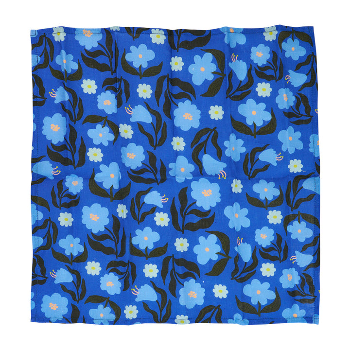 Napkin Set - Linen - Nocturnal Blooms