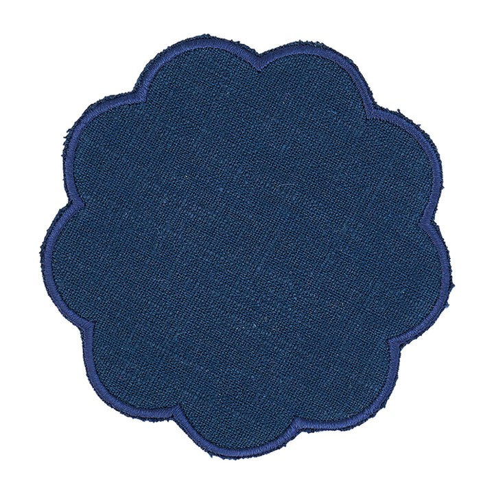 Coaster Set - Stonewashed - Scallop Edge